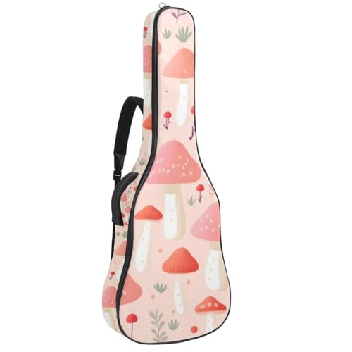 Sac guitare acoustique imperméable à plusieurs poches housse antichoc 42.9 pouces