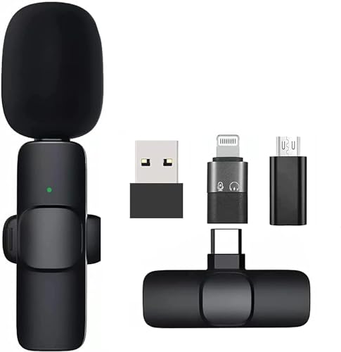 DDLC K8 Wireless Microphone for OTG Type C Android Mobile & Phone...