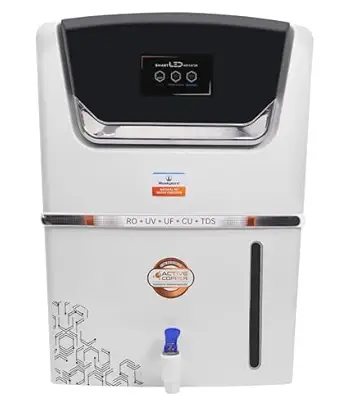 Muskpure AI QUA Copper RO Water Purifier with Smart LED Indicators 12 Liter RO+UV+UF+TDS Controller Purified Water with Copper Filter Fully Automatic Machine Best RO System For Home