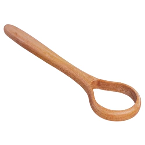 DEARMAMY Batidor de Masa Danés de Madera Maciza 30,5x7,5 Cm, Palito Ergonómico para Mezclar Masa Madre, Herramienta Manual para Panadería y Repostería, Agitador Antiadherente Reutilizable