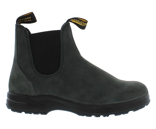 Image of Blundstone 2005 All Terrain Elastic Sided Boot Unisex Shoes Size 6.5, Color: Rustic Black-Black /Raven Black-Black
