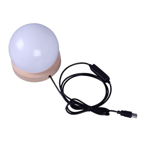 JEWEDECO lámpara de mesa de noche bolígrafo de peluche Decoración de la mesa lampara de mesa lampara decorativa lámpara de mesa divertida Decoración de la mesita de noche pie de madera