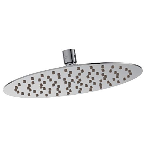 Get Popular Offer Moen S1001 Collection 8" Razor Thin Rainshower Shower Head, 8 Inch Round, Old World Bronze