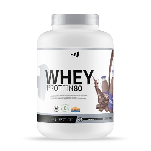 MM Supplements - Whey Protein 80-2 Kg - Chocolate - Suplemento Deportivo Puro de Calidad - Proteína Whey - Con Lacprodan de Arla y Proteína Suero de Leche - Ayuda a Aumentar Masa Muscular