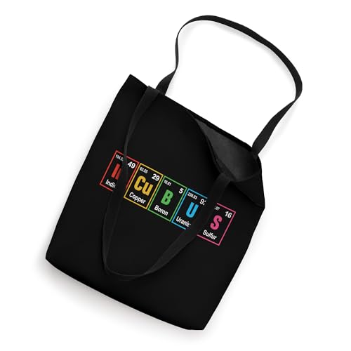 Bolsa Tote con Diseño de Tabla Periódica Science miniatura 2