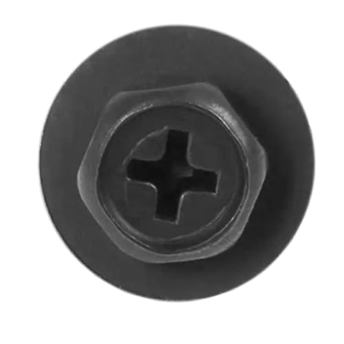 Image of 50 Pcs Bumper Cover Splash Shield Mud Guard Screw Bolt 90159-60498 Compatible with RAV4 Avalon Camry Highlander Prius ES300h GS350