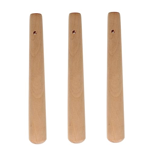 HANABASS Muddler for Cocktails 3pcs Wooden Food Grinder Bar Tool Ergonomic Handle Store Conveniently
