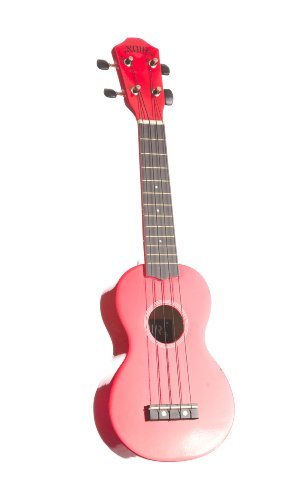 Ukulele Noir By Baton Rouge – red hochglanz mit Tasche - Les Beatles, Paul McCartney, John Lennon, RIngo Starr, George Harrison Ukulele Noir By Baton Rouge - red hochglanz mit Tasche – Image 3