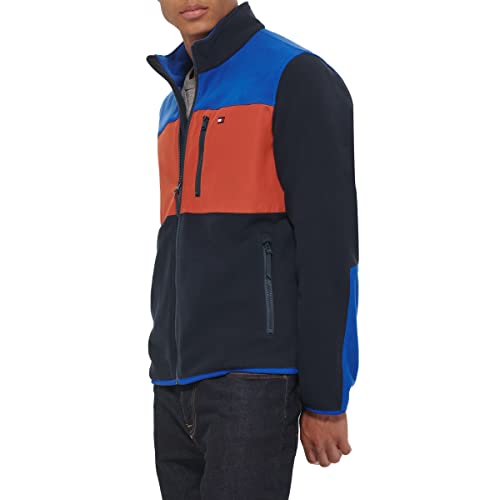 Tommy Hilfiger Men's Polar Fleece Zip Front Jacket3