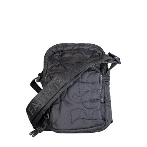 Bolsa Farm Da Gema Puffer Preto