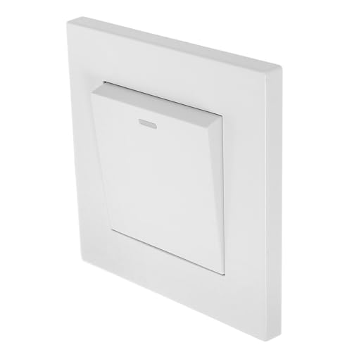 Panneau de commutation mural de lumière double design robuste pour maison - 6