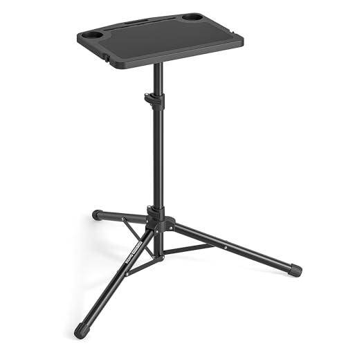 KONG MING CAR Höhenverstellbarer Fahrrad-Schreibtisch für Indoor-Bike & Laufband, klappbar, 50cm Ablage, max.20 kg Tragkraft, Tablet-/Handy-Slots & Becherhalter KONG MING CAR Höhenverstellbarer Fahrrad-Schreibtisch für Indoor-Bike & Laufband, klappbar, 50cm Ablage, max.20 kg Tragkraft, Tablet-/Handy-Slots & Becherhalter