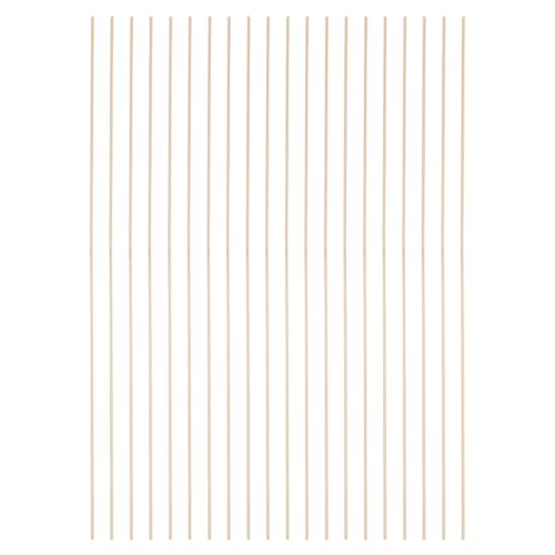 Abaodam Bamboo Kite Sticks 20 Pcs 23.4 Inch Thin Bamboo Dowels for Kids DIY Kite Making Craft Supplies Outdoor Family Activities
