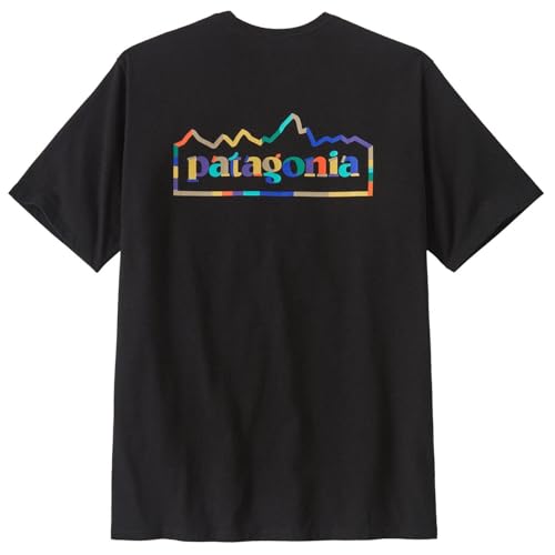 Patagonia Herren M's Unity Fitz Responsibili-Tee Unterhemd, schwarz (Ink Black), M