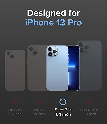 Image of Ringke Onyx Compatible with iPhone 13 Pro Case Back Cover Rugged Flexible Protection Durable Anti-Slip TPU Heavy Impact Shock Absorbent iPhone 13 Pro Back Cover Case - X
