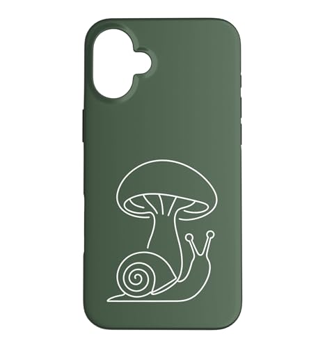 Cottagecore �J�^�c���� �L�m�R �̉a�A�[�g �X�}�z�P�[�X iPhone 16 Plus �p