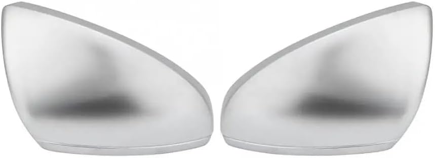 QASULER 車のバックミラーウイングミラーカバーハウジング電気銀メッキ