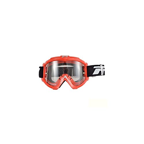 Maschera progrip 3301 rosso visiera