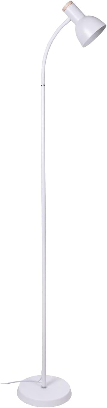 BEL AIR HOME BEL AIR HOME - Argos Series Vloerlamp - 155x22 cm - Elegante Verlichting, Wit, Metaal