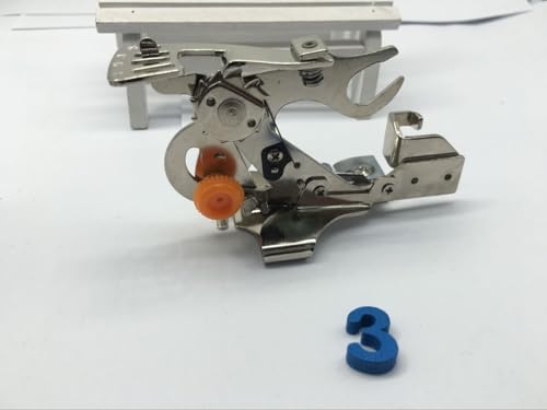 Prensatelas Ruffler para máquina de coser low shank miniatura 3