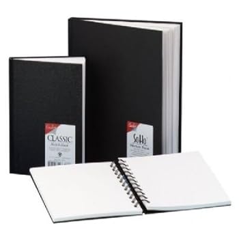 Spiral-bound Classic Sketch Book Wirebound 5X7 Book