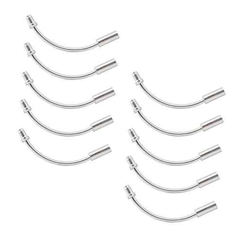 VANZACK 20Pcs Brake Elbow Inner Tube for Mountain Road Bicycles Flexible Cable Guide Hose Durable Corrosion Bike Repair Supplies