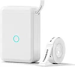 NIIMBOT D110 Etiquetadora, Mini Impressora de Etiquetas, Máquina de Etiquetar com Fita Térmica Bluetooth Pequena Impressora de Etiquetas