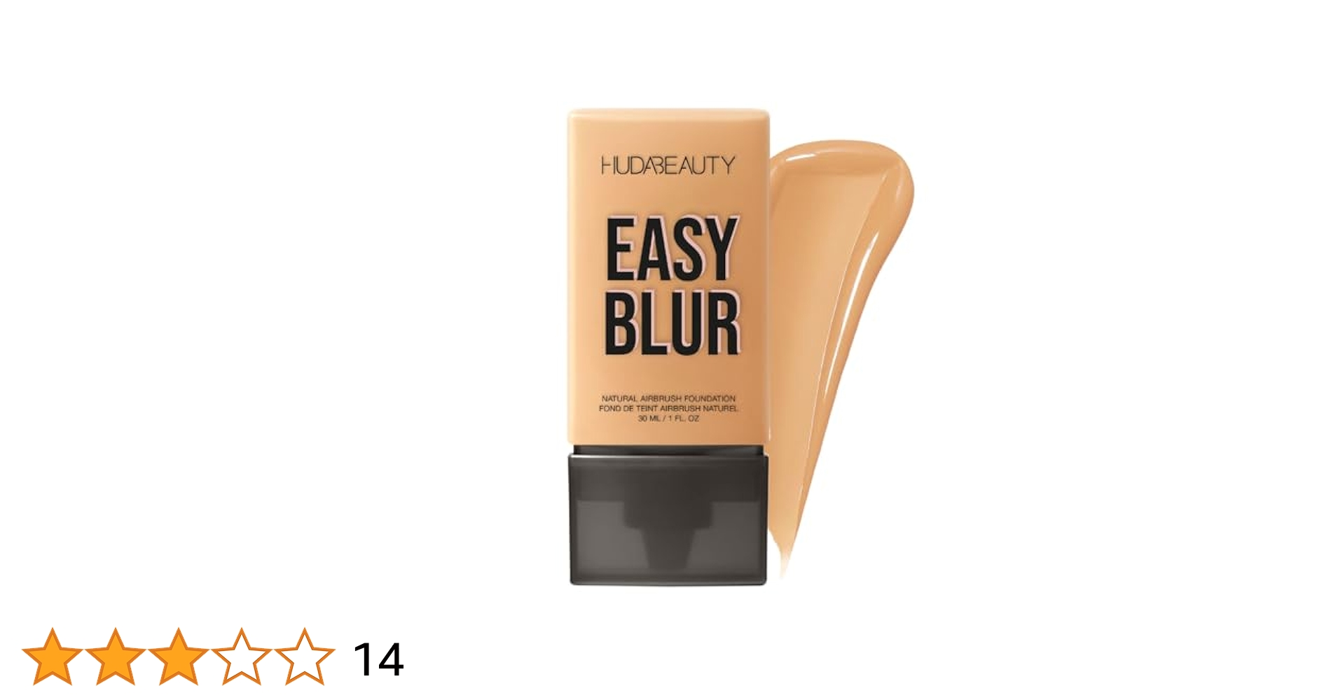 ぶ－にゃん　Huda Beauty Easy Blur セット Easy Blur Foundation | Full Coverage & Lightweight | Hydrating