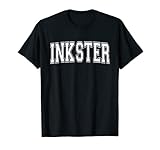 inkster mi michigan usa vintage sport stile varsity maglietta