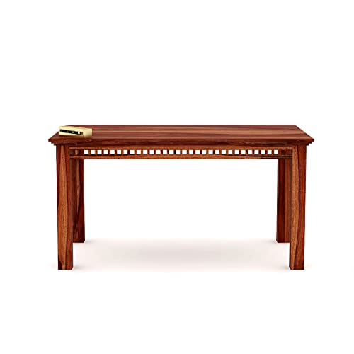 Image of Wooden Dining Table 6 Seater / 6 Seater Dining Set with Chairs for Dining Room