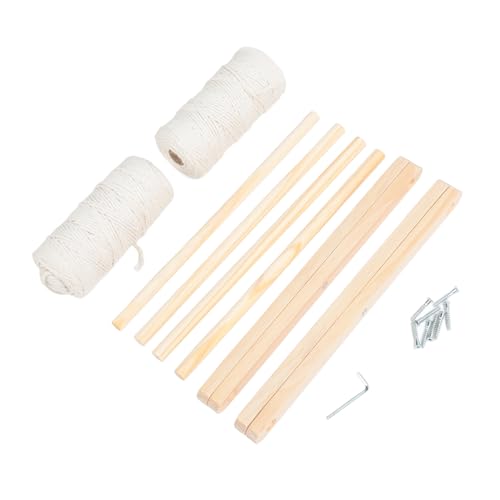 Revistero pequeño de macramé boho fácil de instalar como organizador de revistas 7
