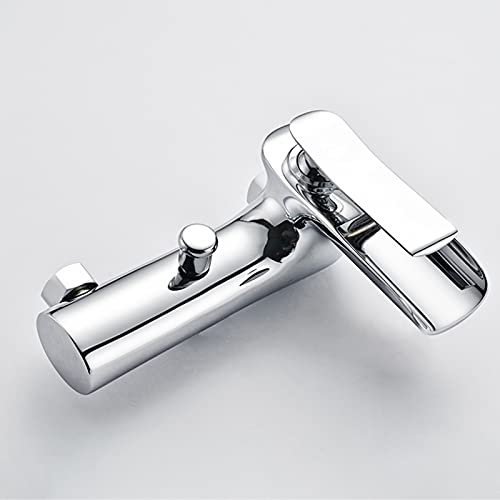 Mitigeur bain douche cascade chrome avec douchette à main 3 jets - 5