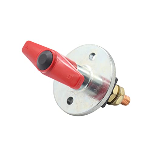 PRETYZOOM 12v 24v Marine Battery Isolator 150a Fixed Key Switch Blackout Battery Disconnector for Vehicle