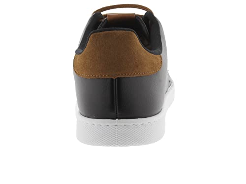 Basket basse tenis effet cuir finie la rigidité des chaussures - 3