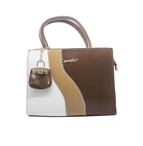 Sananda Bags ���f�B�[�X �n���h�o�b�O�A�o�C�J���[�A���B�[�K�����U�[�A28x21x11cm�A�R�C���o�b�O�`���[���t���A���߉\�Ŏ��O���\�ȃX�����O�x���g�t��
