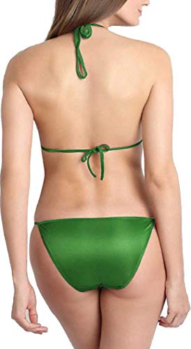 Image of You Forever Women Nightwear Sleepwear Lounge wear Soft Satin Robe Nightgown Short gown with Belt and Elegant Bikini Lingerie Set
