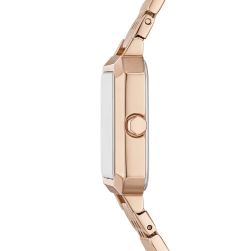 Image of Armani Exchange A|X Women's Watch, Square Three-Hand Stainless Steel Watch for Women