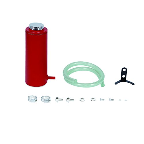 Mishimoto MMRT-CAWRD Aluminum Coolant Reservoir Reservoir Tank Compatible With Red