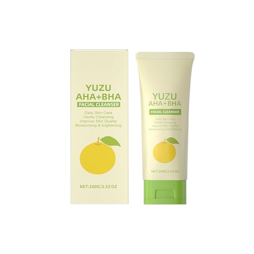 Limpiador Facial Espuma,Leche De Lavado Facial Controlada Por Aceite,Natural,Limpia Suavemente La Piel,100G