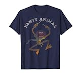 Disney The Muppets Distressed Party Animal Muppet Drummer T-Shirt
