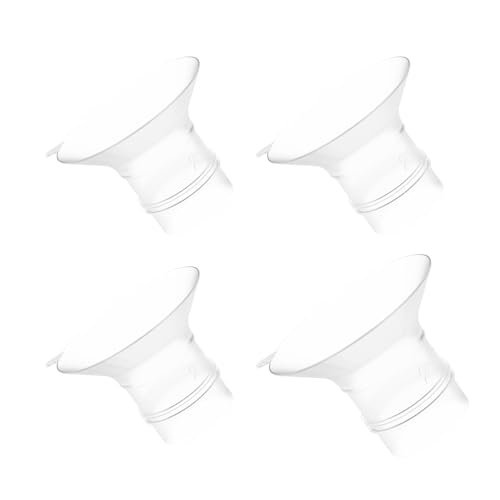 Inserto de brida para extractor de leche Paruu P20 21mm silicona blanco 4 unidades miniatura 1