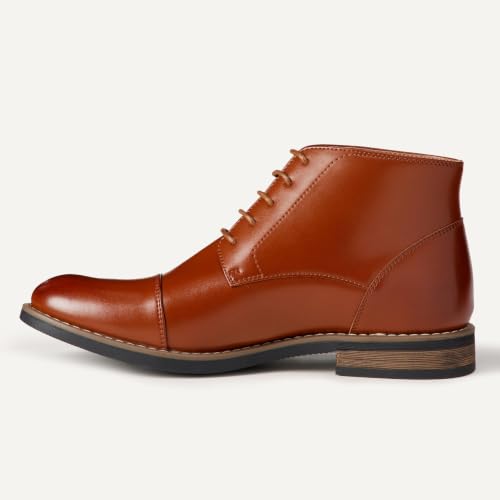 Image of Amazon Essentials Men's Cap Toe Lace Up Ankle Dress Boots
