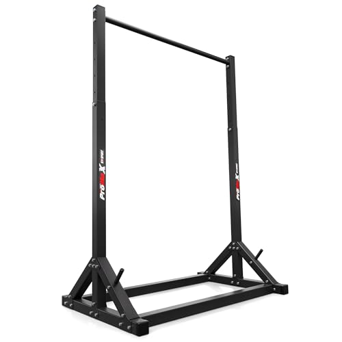 K-Sport: Stationäre Klimmzugstange bis 140kg, freistehende Klimmzugturm...