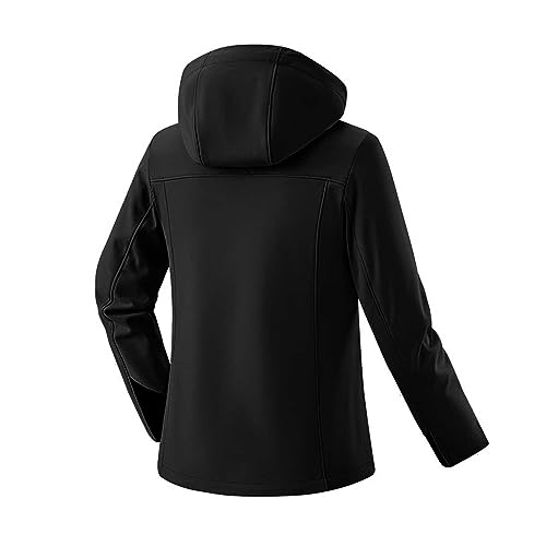 Kuluzego Women's Hooded Rain Coat Jacket - Long Sleeve Sport Yoga Outerwear 20252