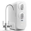 RO Reverse Osmosis Water Filtration System, Countertop or Under Sink Tankless Purifier, 1.5:1 Drain Ratio, 600 GPD, TDS Reduction, Faucet Included