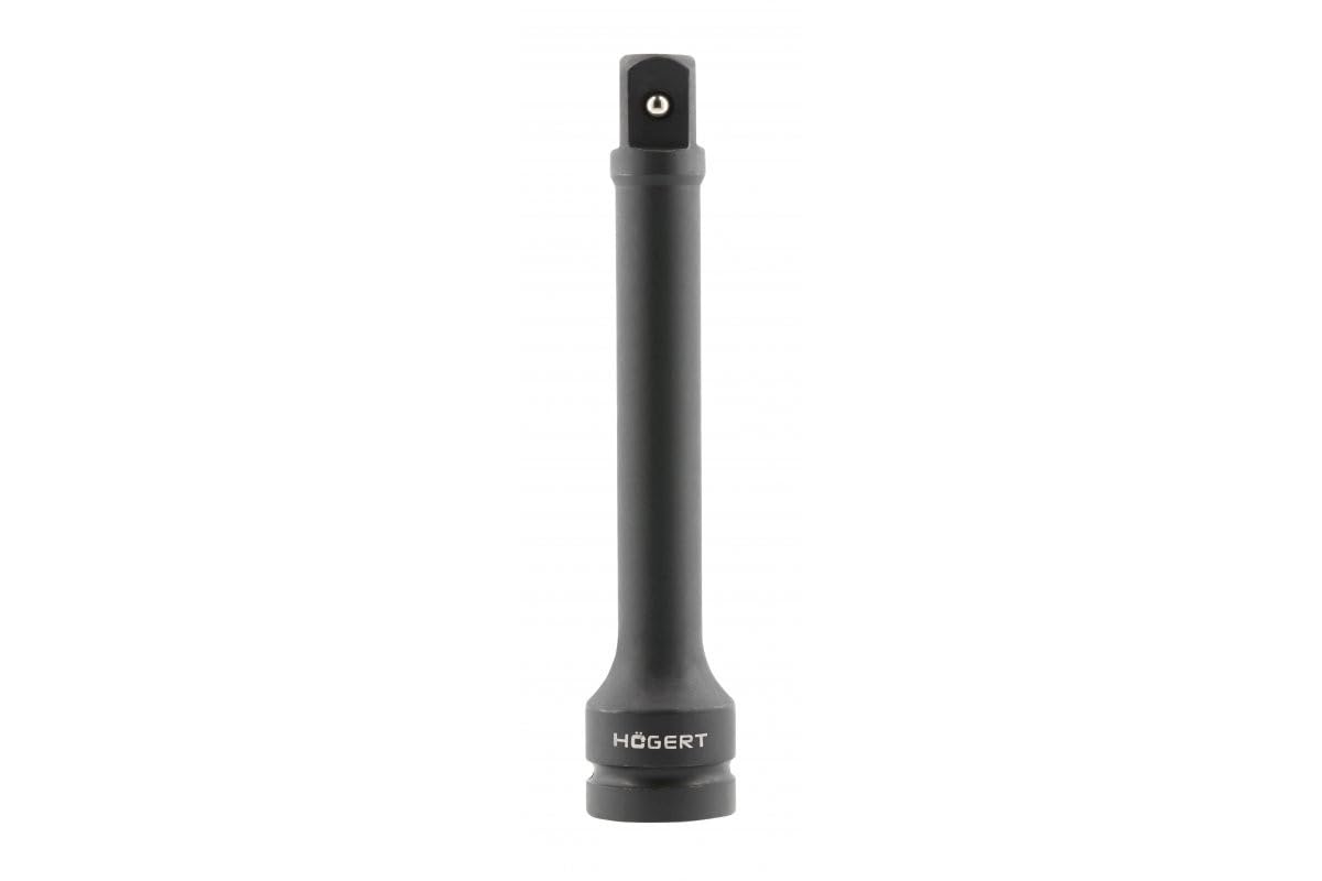 HÖGERT TECHNIK Impact Resistant Extension 1 Inch - 250 mm - CrMo Steel Socket Extension for Impact Wrenches and Pneumatic Tools