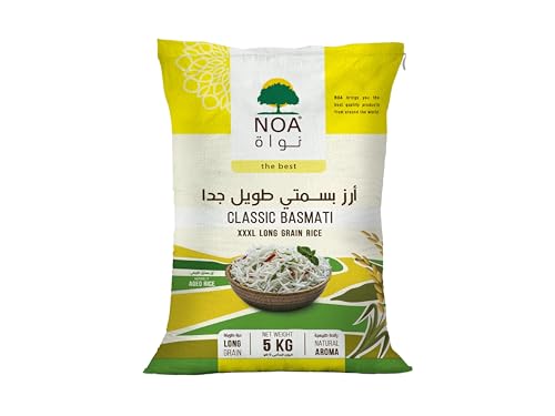 NOA Classic Basmati Xxxl Long Grain Rice 5 Kg