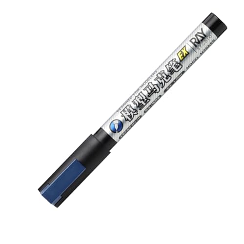 モデル EX スーパーメタルマーカーペン 手作り 金属着色 補修ペン DIY用品 防水反射光沢メタリックマーカー 塗るだけでメッキ 高光沢液体クロムペイントメタリックロボットのプラモデル、カーモデル、飛行機のプラモデルに最適です