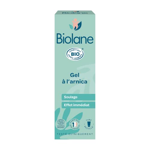 Biolane - Gel árnica certificado orgánico, 20 ml, para bebé, alivia y calma, efecto inmediato, 99% de origen natural, fabricado en Francia