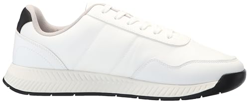 Image of BOSS Men's Leather Mix Low Top Sneaker | Casual Shoes